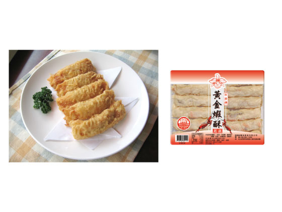 黃金蝦酥(需充分加熱) 黃金蝦酥(需充分加熱)