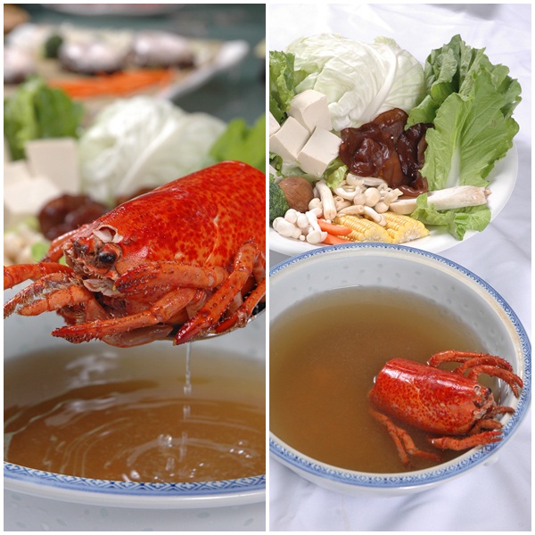 龙虾高汤搭配火锅料理